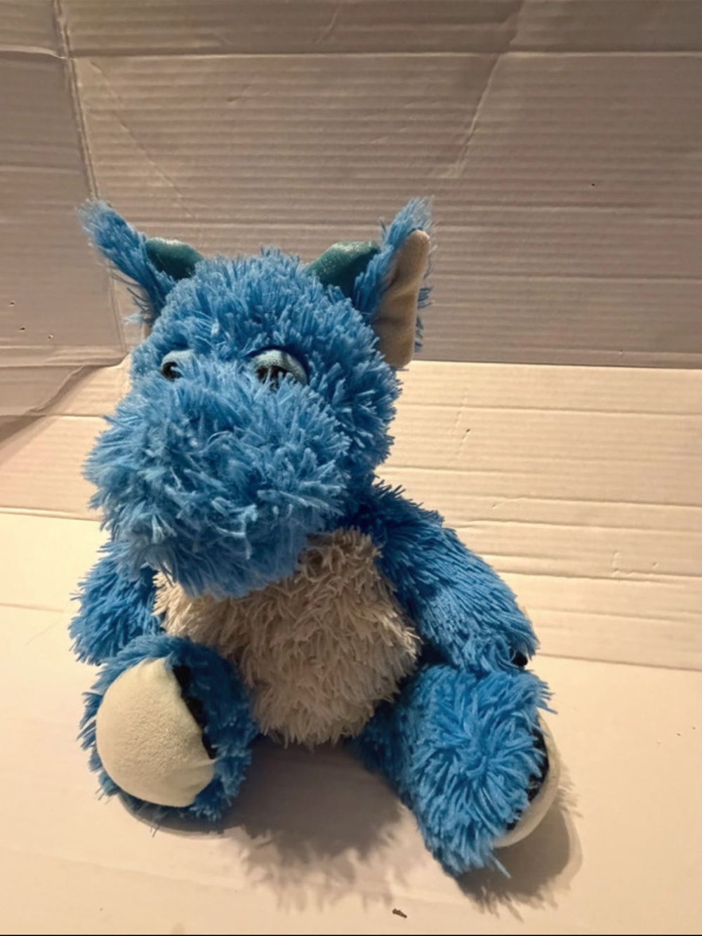 Warmies Blue Dragon Cozy Microwavable Plush 13 Inch